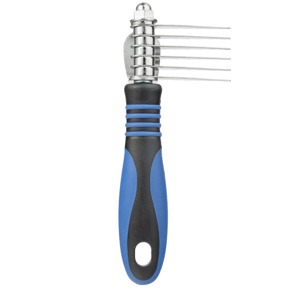 Show Tech Side Felt Cutter – 6 Straight Blades, Ergonomic Grooming Dematting Tool