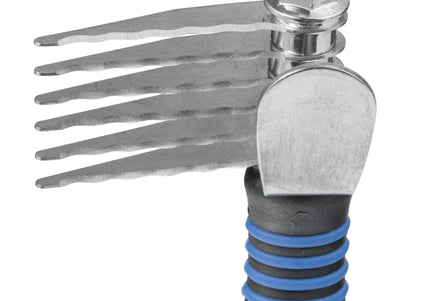 Show Tech Side Felt Cutter – 6 Straight Blades, Ergonomic Grooming Dematting Tool