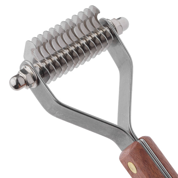 Show Tech Hook Trimmer – 12 Teeth, 3mm Tooth Spacing, Precision Dematting Tool