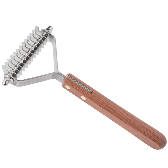 Show Tech Hook Trimmer – 13 Teeth, 5mm Tooth Spacing, Precision Dematting Tool