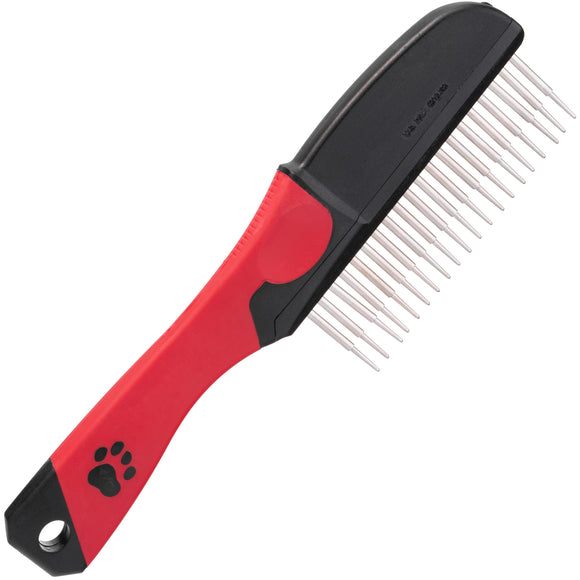 Chadog Rotating Tooth Comb – Adjustable Pressure Control, Ergonomic Grooming Tool