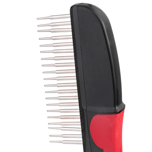 Chadog Rotating Tooth Comb – Adjustable Pressure Control, Ergonomic Grooming Tool