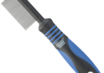 Show Tech Mini Grooming Comb 12cm – Precision Tool for Muzzle and Ear Detailing