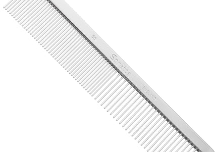 Spratts Comb No. 80 – Extra Wide Stainless Steel Grooming Comb, Durable Design