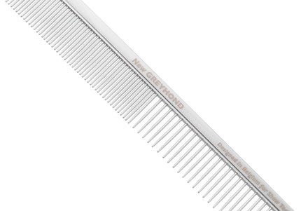 Show Tech Greyhond Mini Metal Comb 13.5cm – Compact Stainless Steel Detangling Tool
