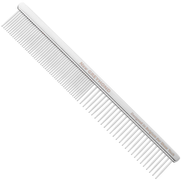 Show Tech Greyhond Mini Metal Comb 13.5cm – Compact Stainless Steel Detangling Tool