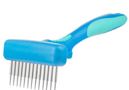 Vivog Cross-Comb with Rotating Teeth – Ergonomic Detangling Tool for Smooth Grooming