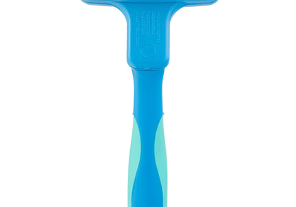 Vivog Double Cross Currycomb – Stainless Steel Rotating Teeth, Ergonomic Grooming Tool