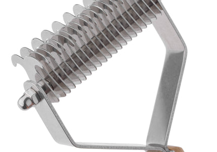 Artero Nature Double Supercoat Large – Double-Sided Hook Trimmer with Bamboo Handle, Ergonomic Design