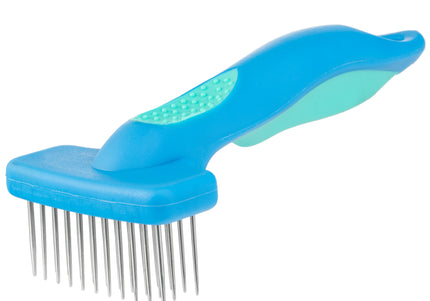 Vivog Cross-Comb – Three-Row Pin Design, Durable Grooming Tool for Efficient Coat Care