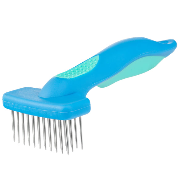 Vivog Cross-Comb – Three-Row Pin Design, Durable Grooming Tool for Efficient Coat Care