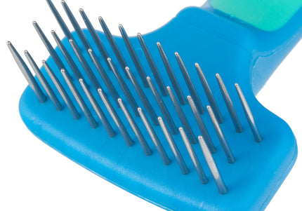 Vivog Cross-Comb – Three-Row Pin Design, Durable Grooming Tool for Efficient Coat Care