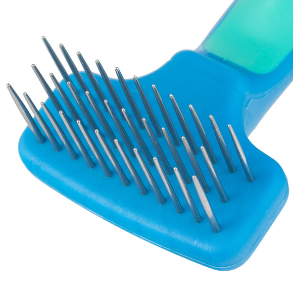 Vivog Cross-Comb – Three-Row Pin Design, Durable Grooming Tool for Efficient Coat Care
