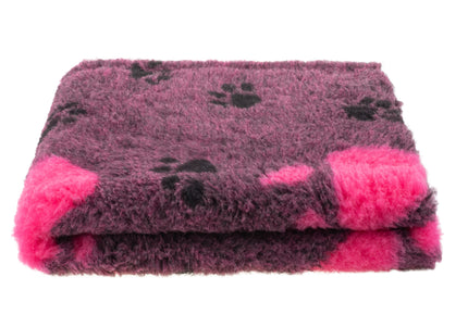 Blovi DryBed A+ Anti-Slip Grooming Bed – Cherry Pink, 150x150cm, Soft and Durable