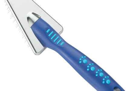Trim Triangle Slicker Brush – Triangular Head, Precision Grooming for Curly Coats