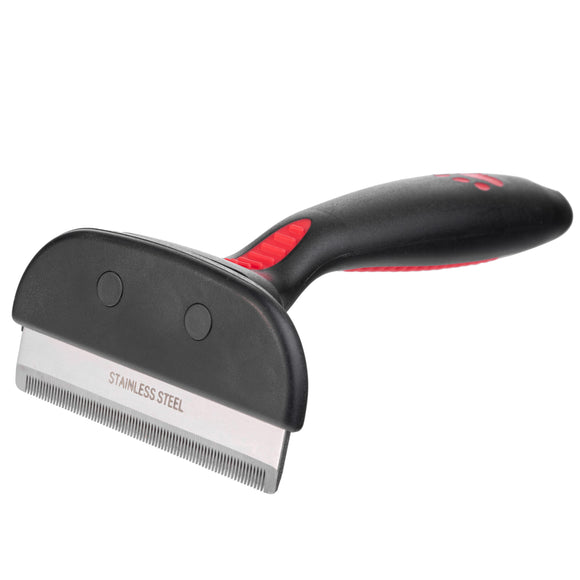 Chadog Ideal Dog Undercoat Eliminator – Large 8.2cm Stainless Steel Deshedding Tool