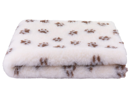 DryBed B Non-Slip Grooming Bed – Vanilla-Brown, 150x150cm, Soft and Durable