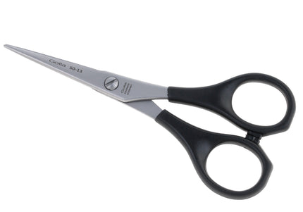 Gotta Solingen 5" Eco Grooming Scissors – Straight Blade, Micro-Grind Edge, Plastic Handle