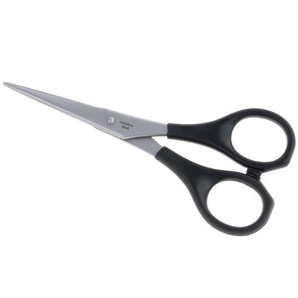Gotta Solingen 5" Eco Grooming Scissors – Straight Blade, Micro-Grind Edge, Plastic Handle