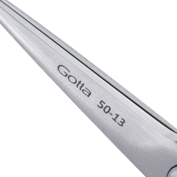 Gotta Solingen 5" Eco Grooming Scissors – Straight Blade, Micro-Grind Edge, Plastic Handle