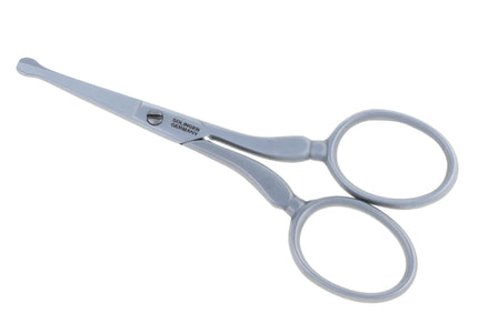 Gotta Solingen 3.5" Straight Grooming Scissors – Safe Design with Micro-Grind Edge