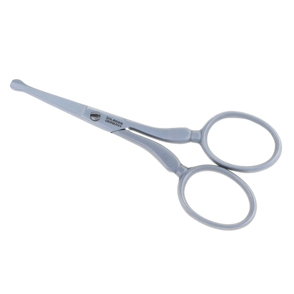 Gotta Solingen 3.5" Straight Grooming Scissors – Safe Design with Micro-Grind Edge