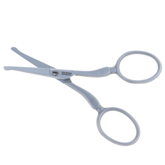 Gotta Solingen 3.5" Straight Grooming Scissors – Safe Design with Micro-Grind Edge