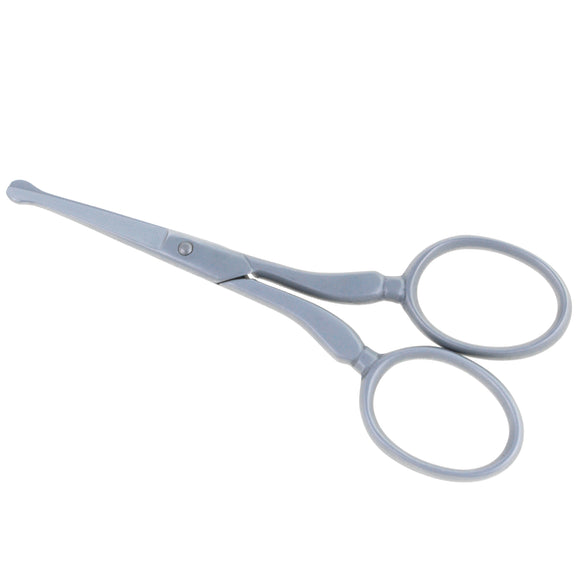 Gotta Solingen 3.5" Straight Grooming Scissors – Safe Design with Micro-Grind Edge