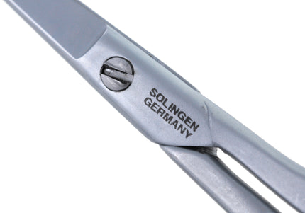 Gotta Solingen 3.5" Straight Grooming Scissors – Safe Design with Micro-Grind Edge