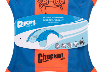 Chuckit! Flying Squirrel Medium – Durable Floating Dog Frisbee Toy with Aerodynamic Design