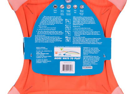 Chuckit! Flying Squirrel Medium – Durable Floating Dog Frisbee Toy with Aerodynamic Design