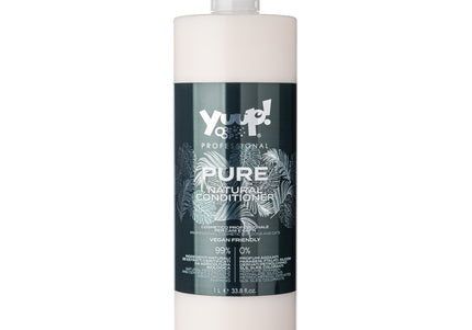 Yuup! Pure Natural Conditioner – Hypoallergenic Concentrate, Gentle Formula, 1:20 Dilution, 1L Bottle