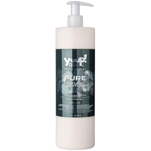 Yuup! Pure Natural Conditioner – Hypoallergenic Concentrate, Gentle Formula, 1:20 Dilution, 1L Bottle