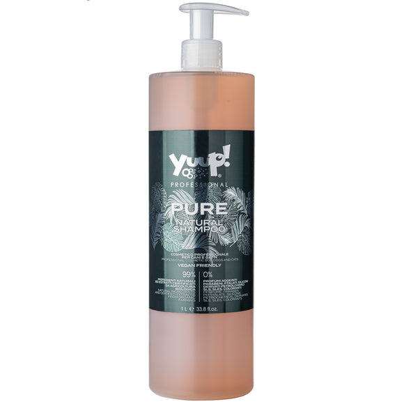 Yuup! Pure Natural Shampoo – Hypoallergenic Concentrate, Gentle Formula, 1L Bottle