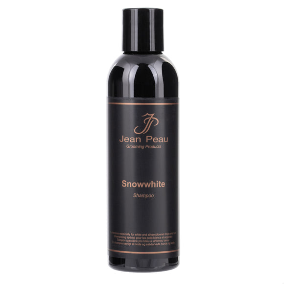 Jean Peau Snowwhite Shampoo – Concentrated Brightening Formula for White and Silver Coats, 200ml