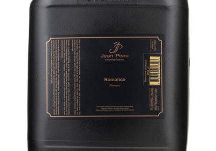 Jean Peau Romance Shampoo – Nourishing Concentrate, Eases Combing, 5L for Long Coats