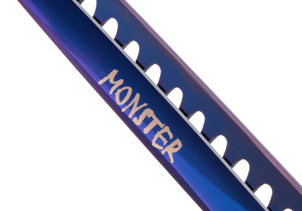Geib Monster Purple Chunker 7.5" – Professional Single-Sided Thinning Shears, 16 Sharp Teeth