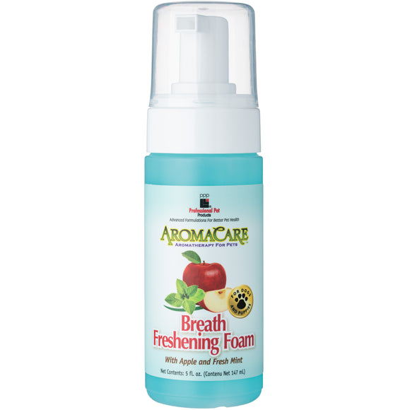 PPP AromaCare Foaming Breath Freshener 147ml – Gentle Mint Foam, Long-Lasting Oral Hygiene Formula