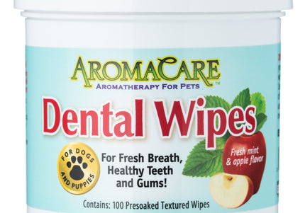 PPP AromaCare Dental Wipes – Pre-Soaked Cotton Swabs, 100 Pack, Gentle Teeth Cleaning