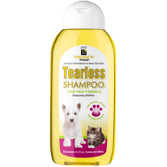 PPP Tearless Shampoo – Gentle Concentrated Formula, Non-Stinging, 1:12 Dilution, 400ml