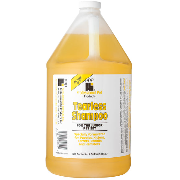 PPP Tearless Shampoo – Gentle Concentrated Formula, Non-Stinging, 3.8L Bottle