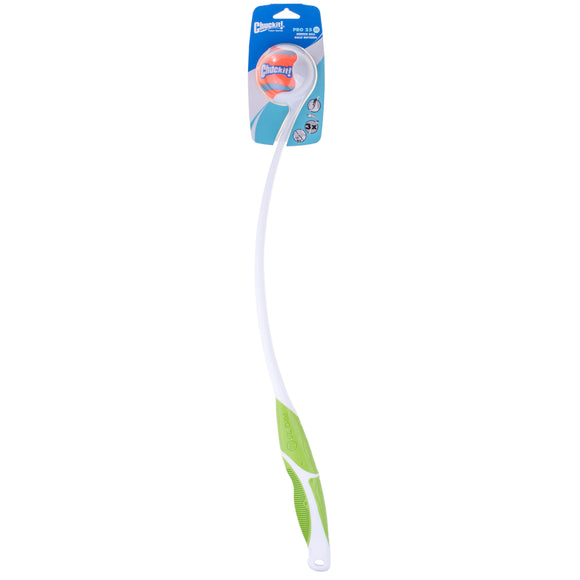 Chuckit! Pro 25M Ball Launcher 63cm – Ergonomic Dog Toy Thrower, Medium Ball Compatible, Orange