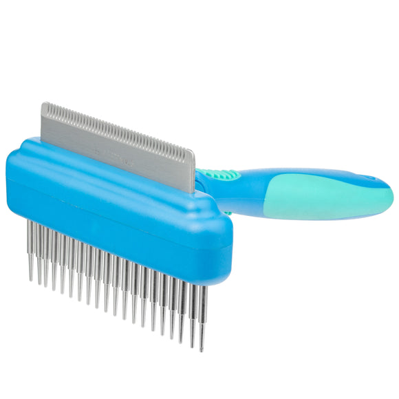 Vivog Coatminator Pneumatic Rake – 8cm Wide, 20/45 Teeth, Ergonomic Dematting Tool