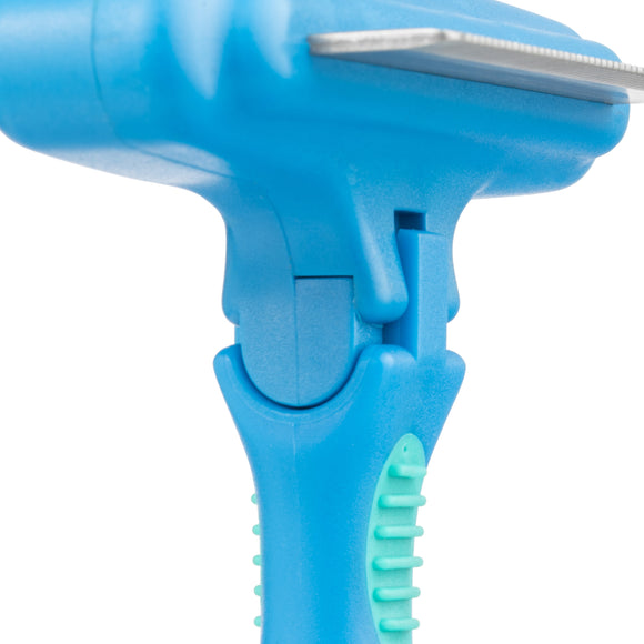 Vivog Coatminator Pneumatic Rake – 8cm Wide, 20/45 Teeth, Ergonomic Dematting Tool