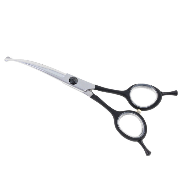 Geib Gator Trim 'n' Cut Safety Curved Scissors 5.5in – Lightweight, Sharp Blade with Teflon Handle