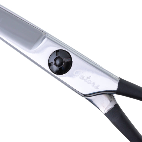 Geib Gator Trim 'n' Cut Safety Curved Scissors 5.5in – Lightweight, Sharp Blade with Teflon Handle