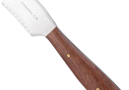 Yento Wide Wooden Trimmer – Ergonomic Grooming Tool for Thick Hair, Durable Design