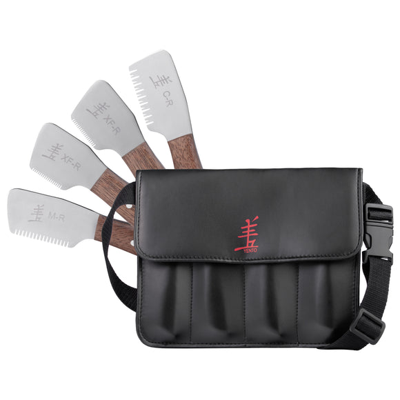 Yento Pro Stripper Set – Professional Grooming Trimmers, Set of 4 with Storage Case