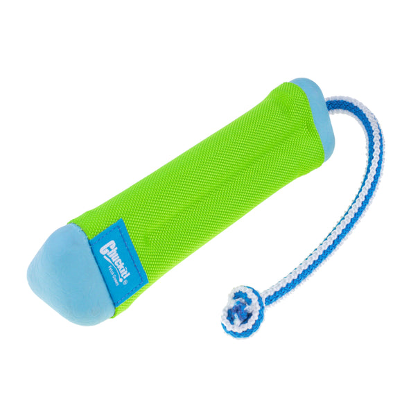 Chuckit! Amphibious Bumper Floating Toy – Durable Green Medium Water Fetcher