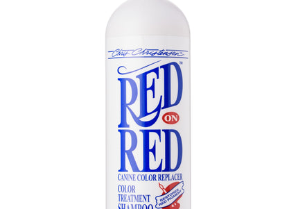 Chris Christensen Red on Red Shampoo – Color-Enhancing Formula, Revitalizes Red Coats, 473ml